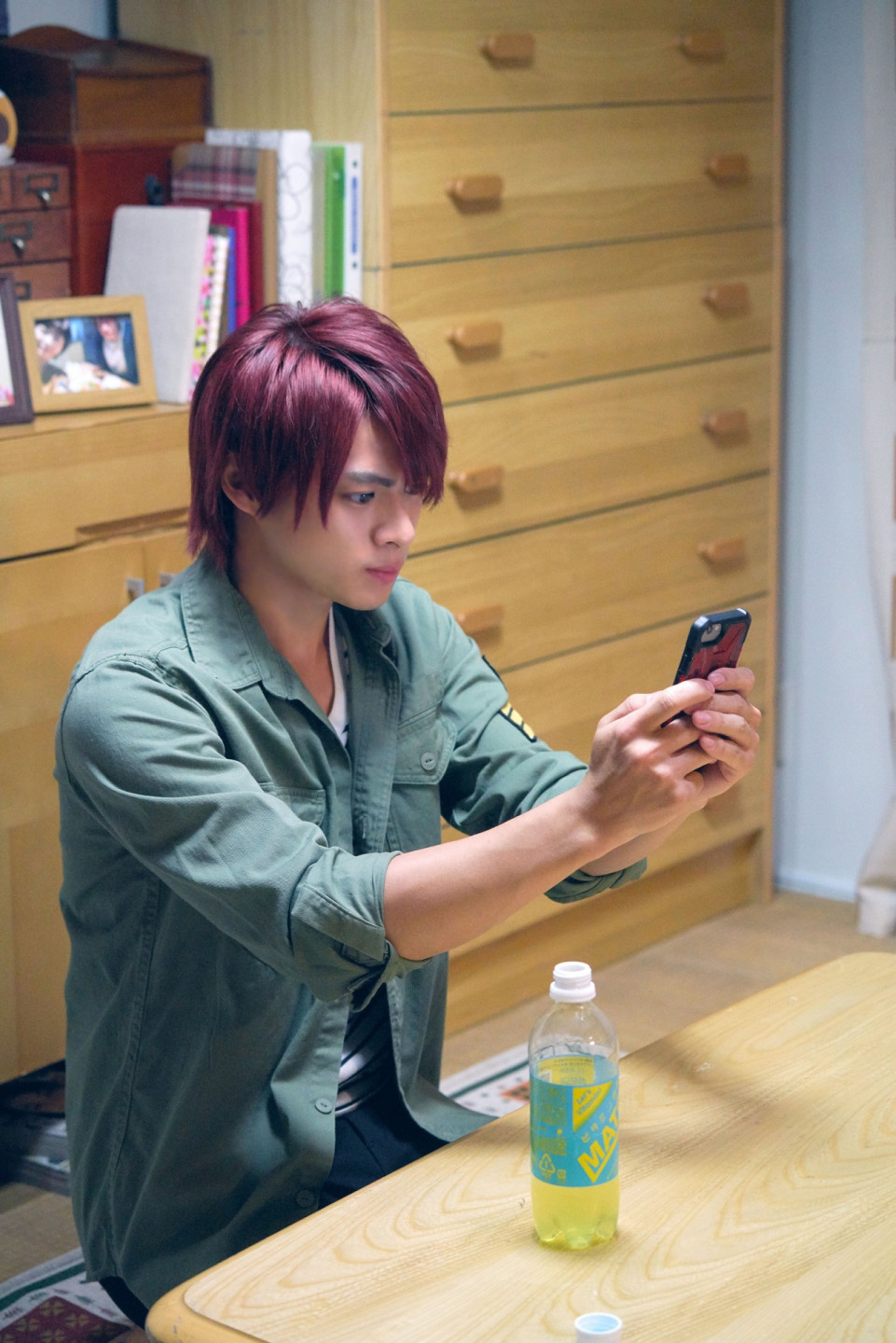 King Prince 平野紫耀 ビタミン炭酸match マッチ 映画 Honey 主人公 鬼瀬のキュートな場面写真 映画がもっと面白くなる映画情報サイト ムビッチ